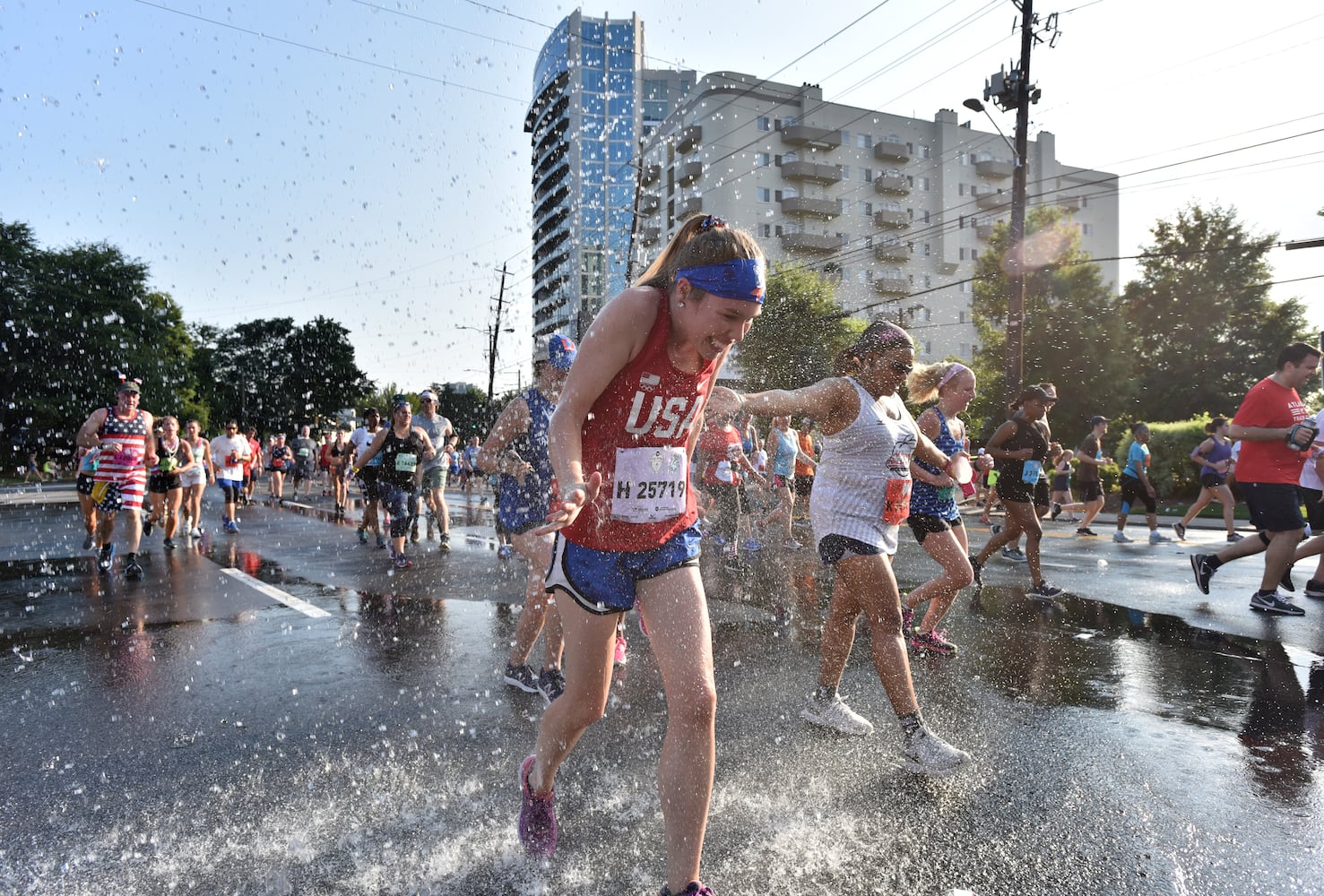 Photos: Cardiac Hill at AJC Peachtree Race