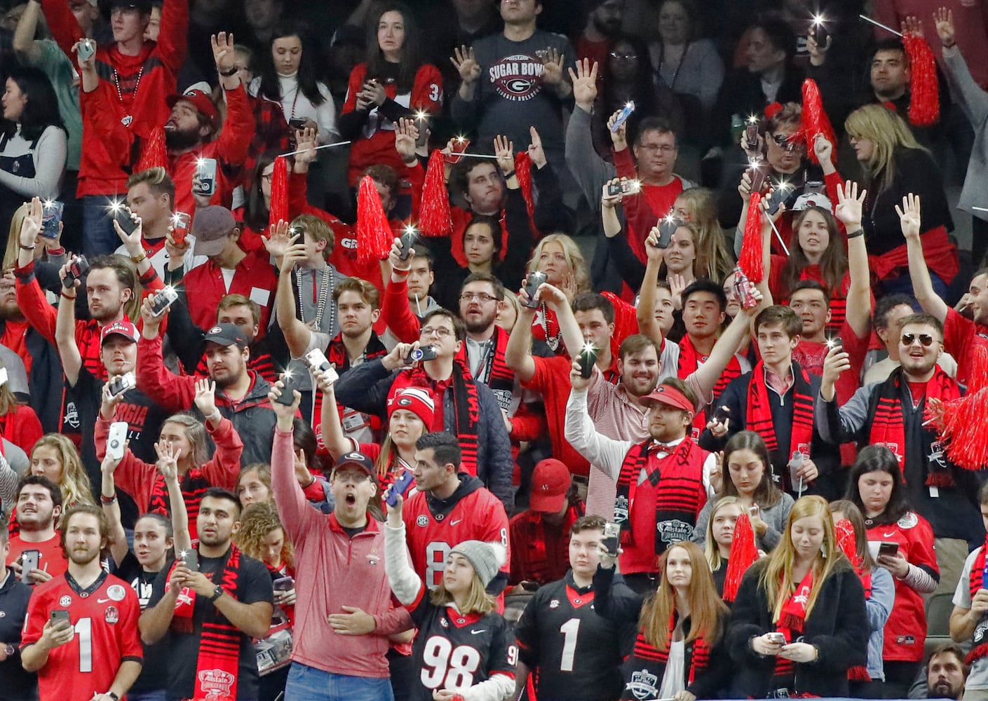 Photos: The scene at the Sugar Bowl Wednesday