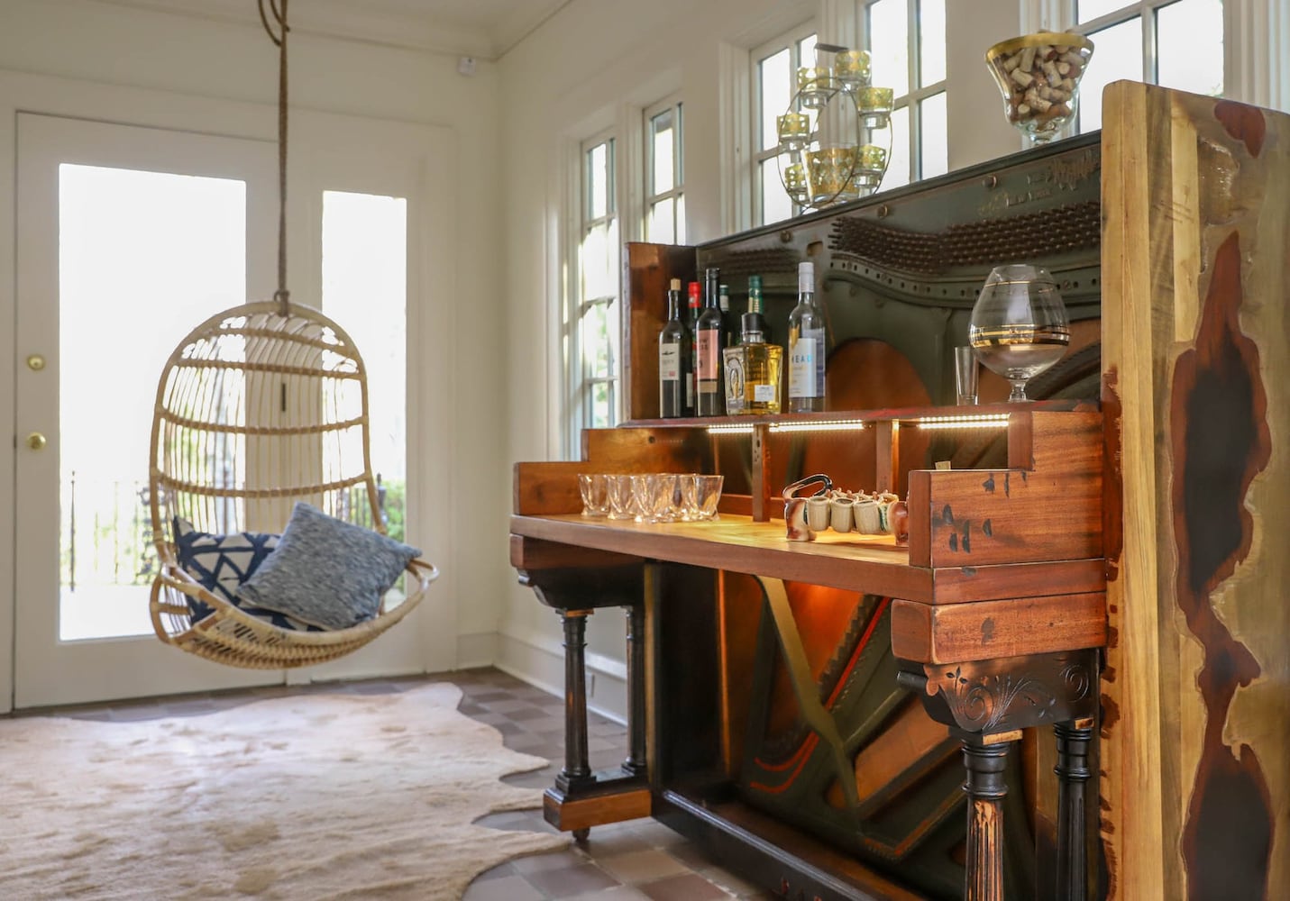 Eclectic renovation on Druid Hills tour