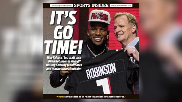 The Atlanta Journal-Constitution's weekly digital magazine Sports Insider, Sunday, Sept. 10, 2023.