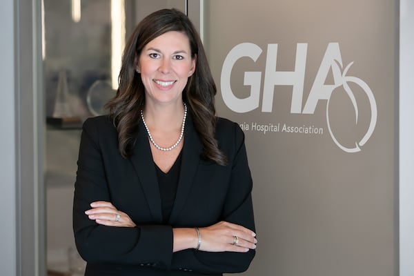 Caylee Noggle, president and CEO of the Georgia Hospital Association,  is a guest today on the "Politically Georgia" show.