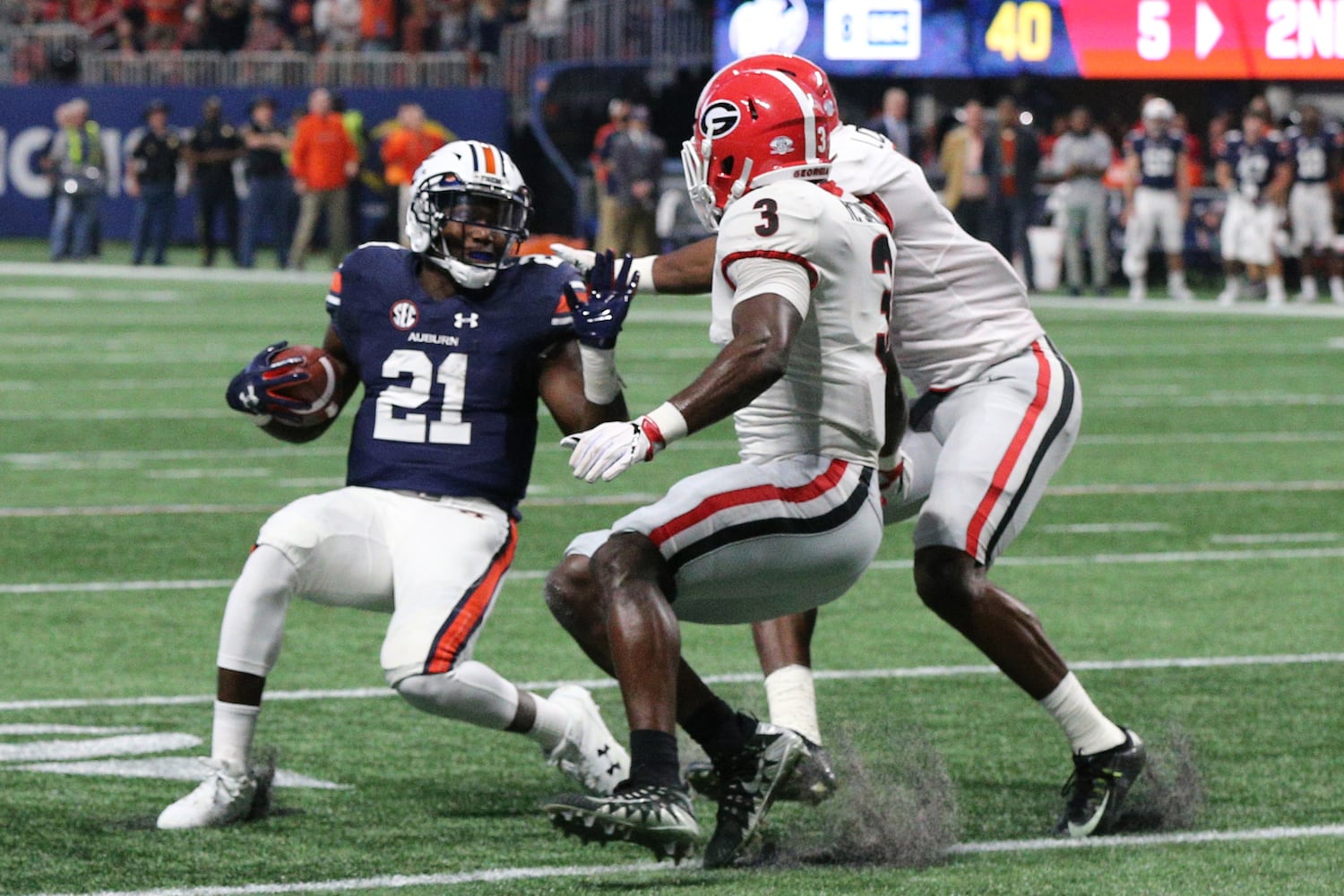 Photos: Georgia battles Auburn in the SEC Championship Game