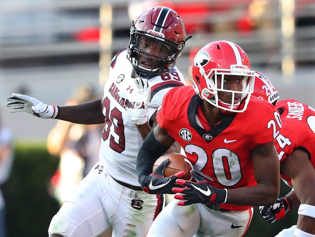 Photos: Bulldogs host South Carolina, seek 9-0 start