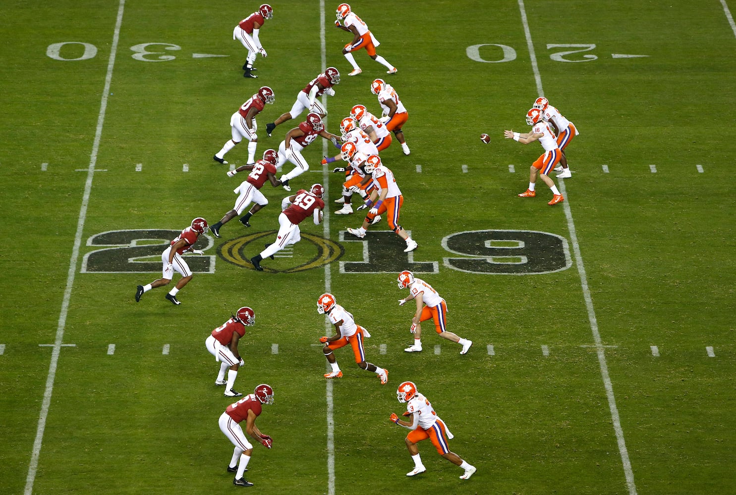 Photos: Alabama, Clemson meet in national championship game