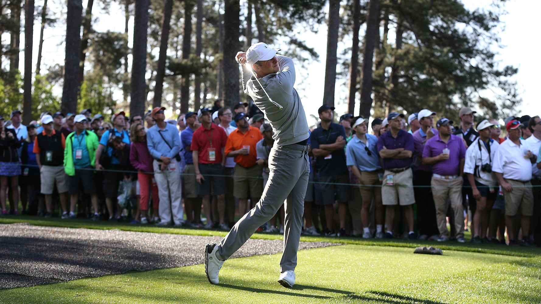 2018 Masters Tournament: First practice round