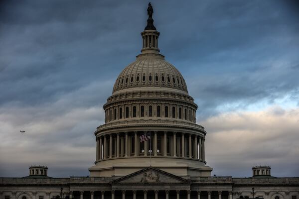 FILE -- The Capitol in Washington, Jan. 27, 2021. The second Senate impeachment trial of former President Donald Trump will open on Tuesday, Feb. 9, just over a month after the Jan. 6 assault on the Capitol the House has charged him with inciting. (Oliver Contreras/The New York Times)