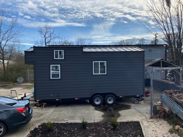 This home is mobile and has dual lofts.