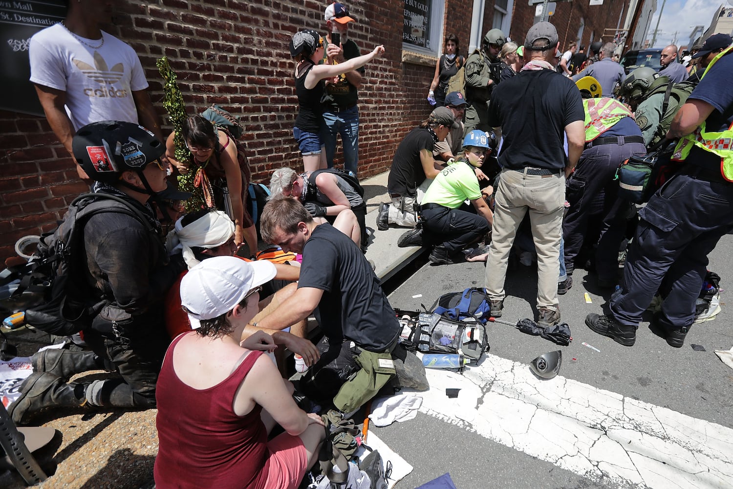 Violent protest in Charlottesville