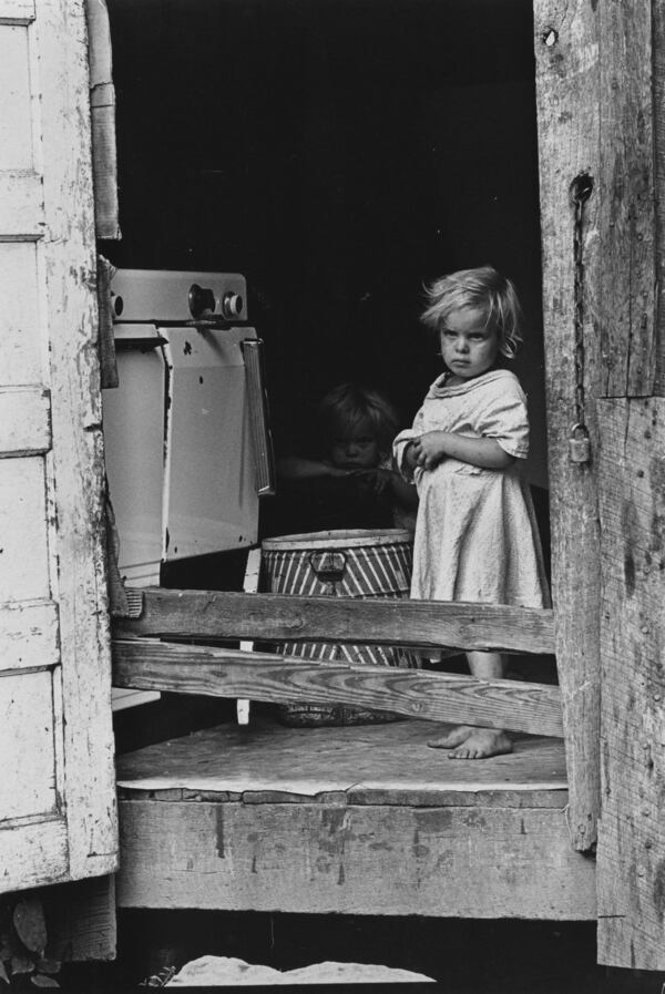 The photos published in “Still Hungry in America” were presented at a 1967 congressional hearing on poverty. Contributed by Al Clayton