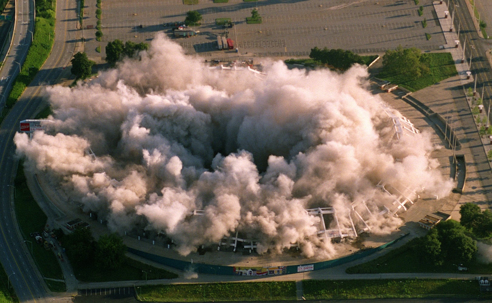 Stadium implosions