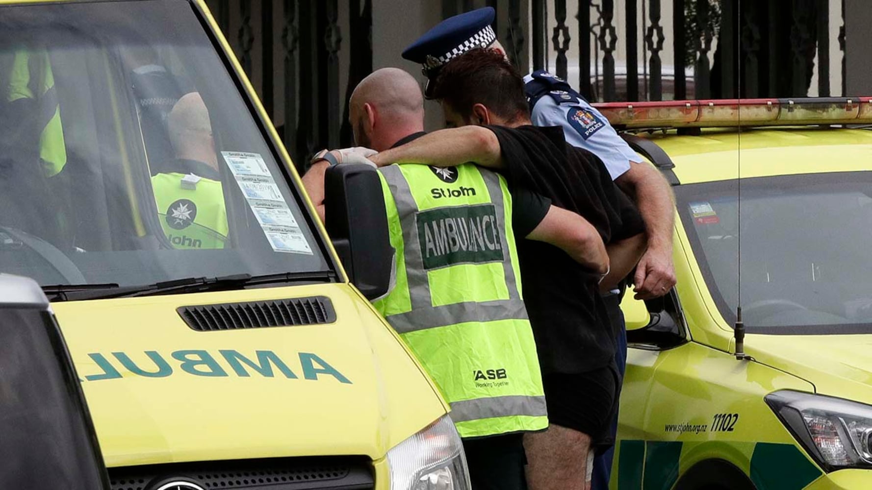 Photos: Mass casualties reported in New Zealand mosque shooting