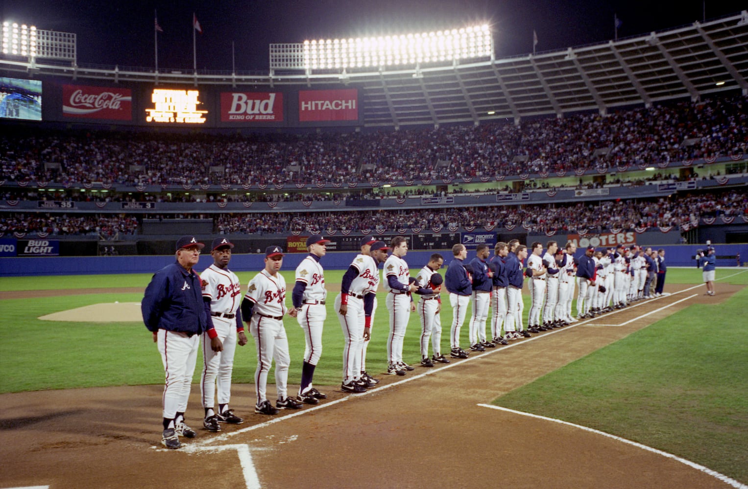 Atlanta Braves 1995 World Series Game One, October 21, 1995