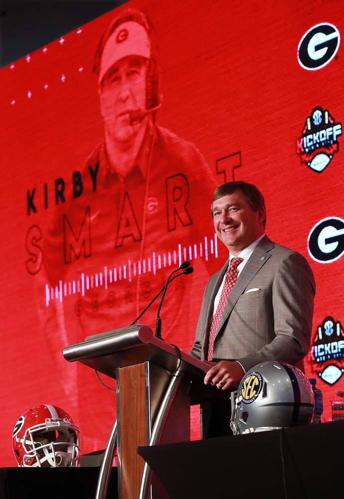 Photos: Bulldogs take center stage at SEC Media Days