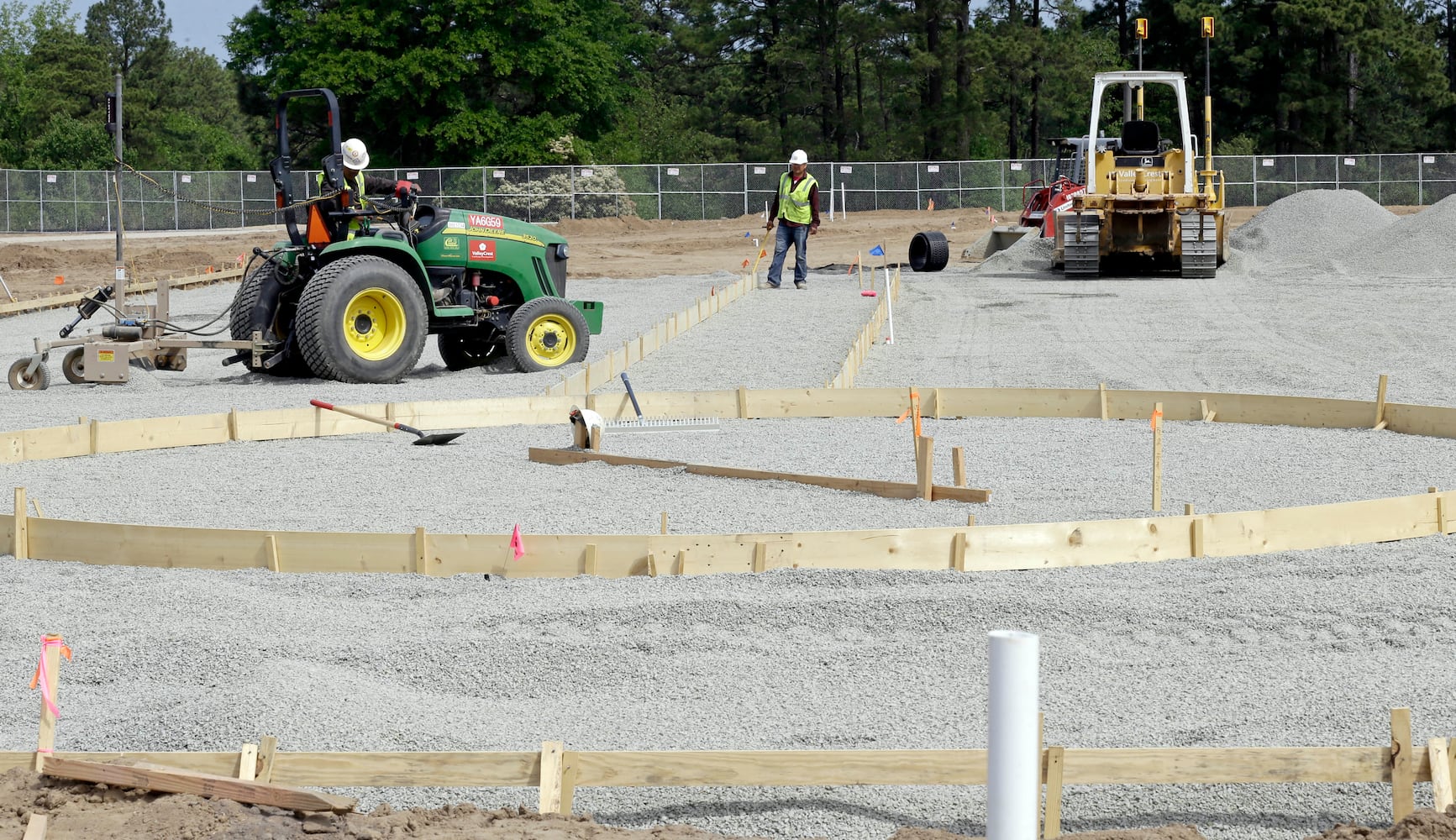 Fort Bragg builds a baseball field