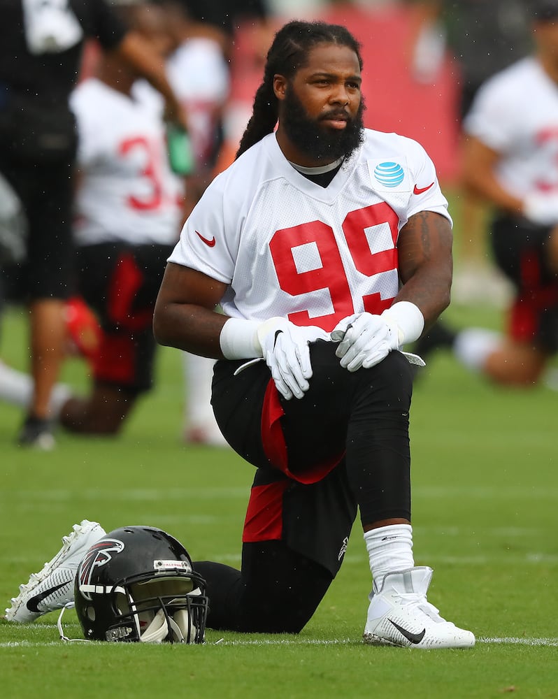 Photos: Ridley, Jones and Ryan put in extra work at Falcons’ camp