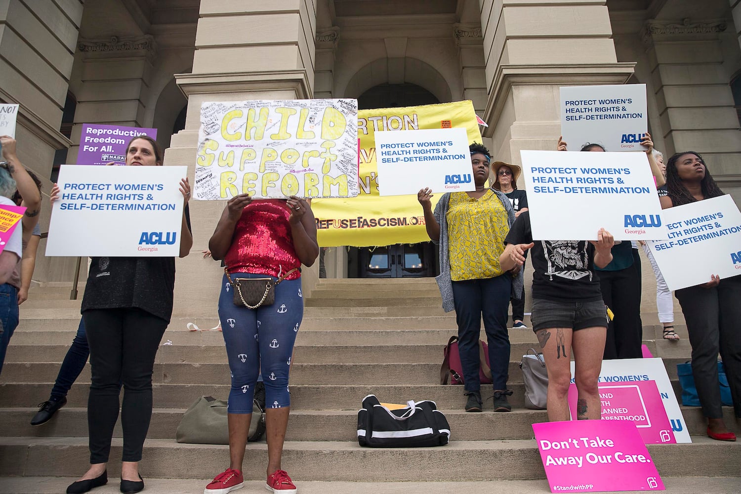 Photos: Gov. Kemp signs anti-abortion ‘heartbeat’ bill