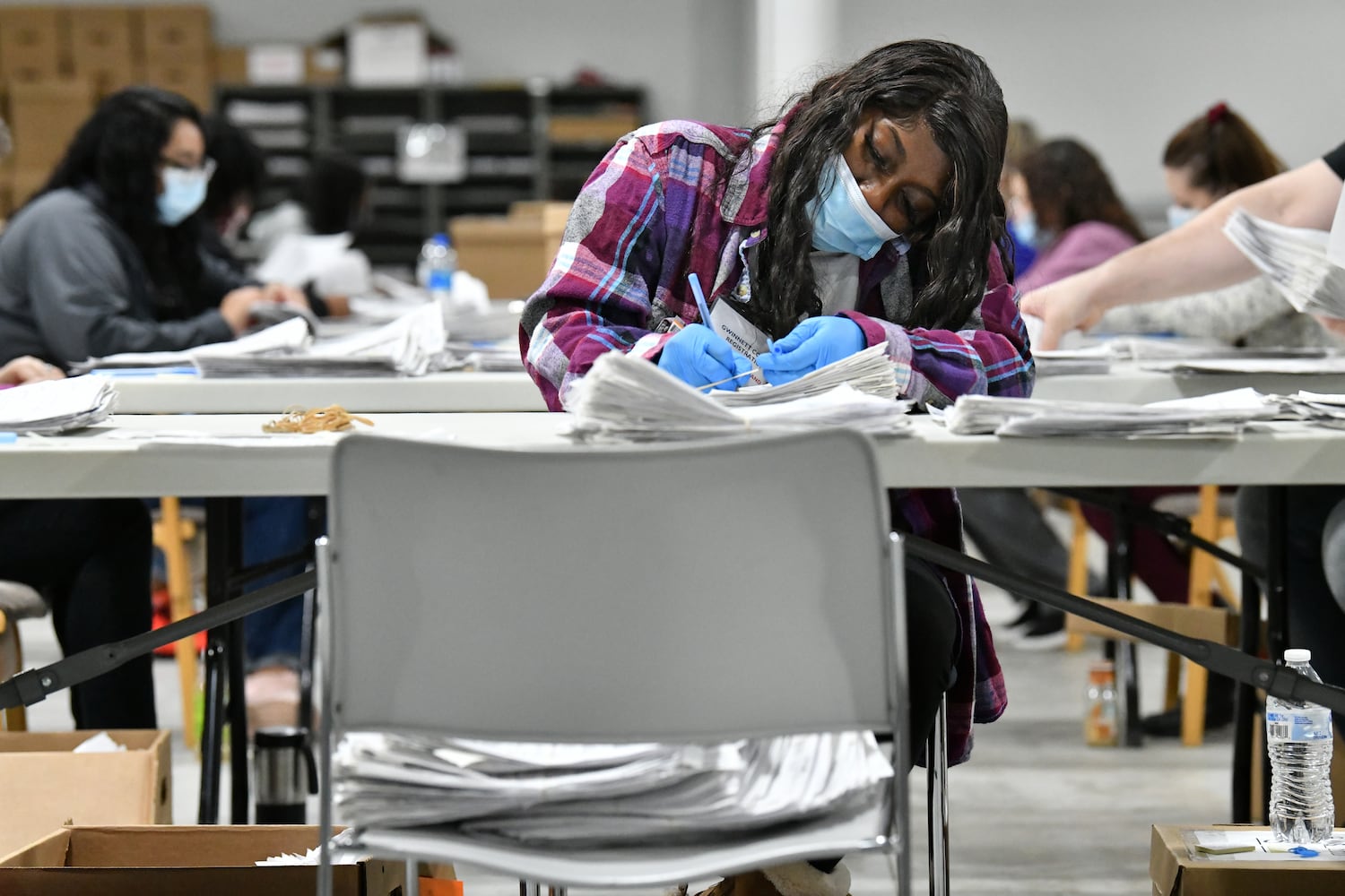 Gwinnett ballots counting