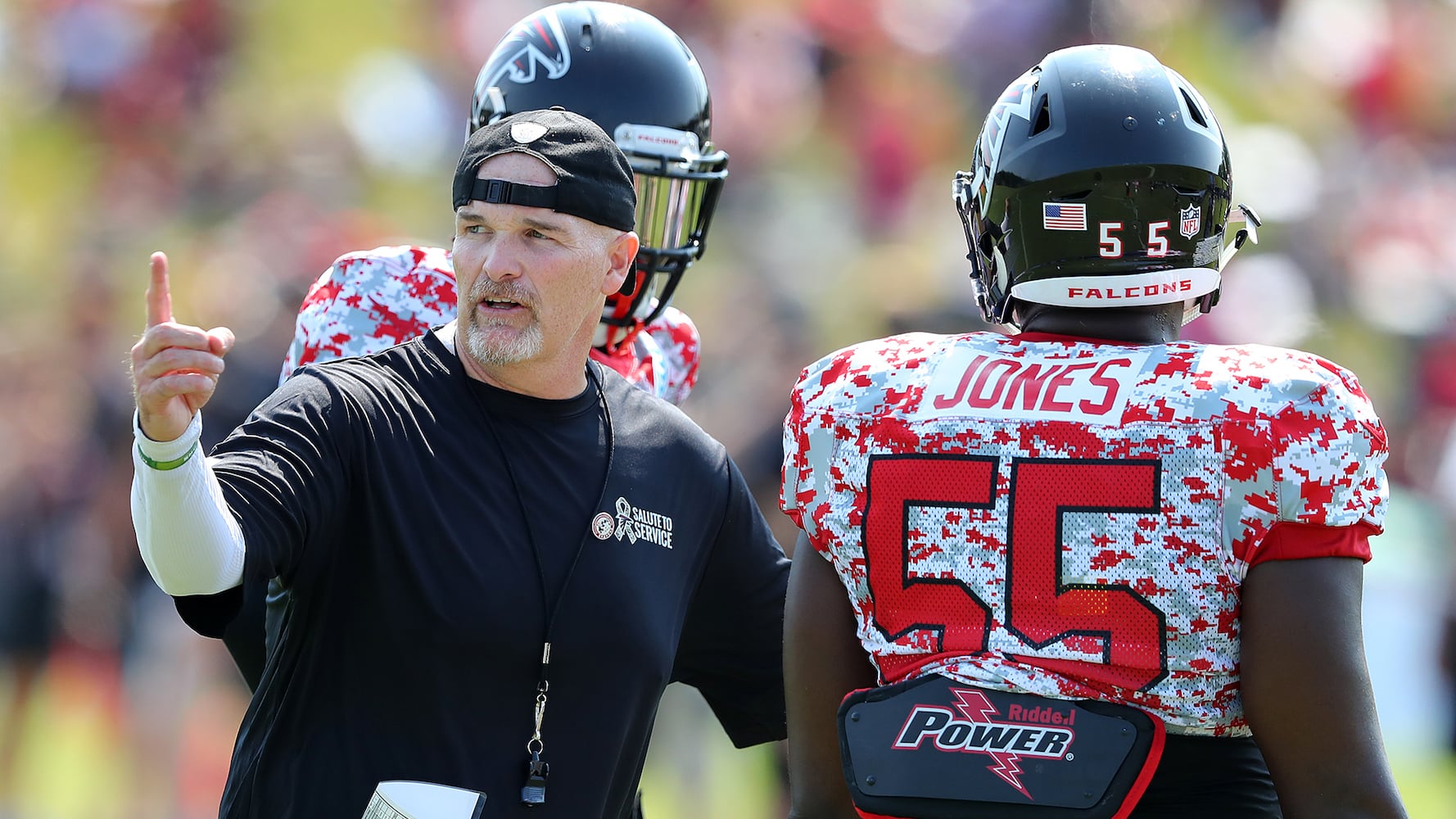 Atlanta Falcons Military Day at Training Camp