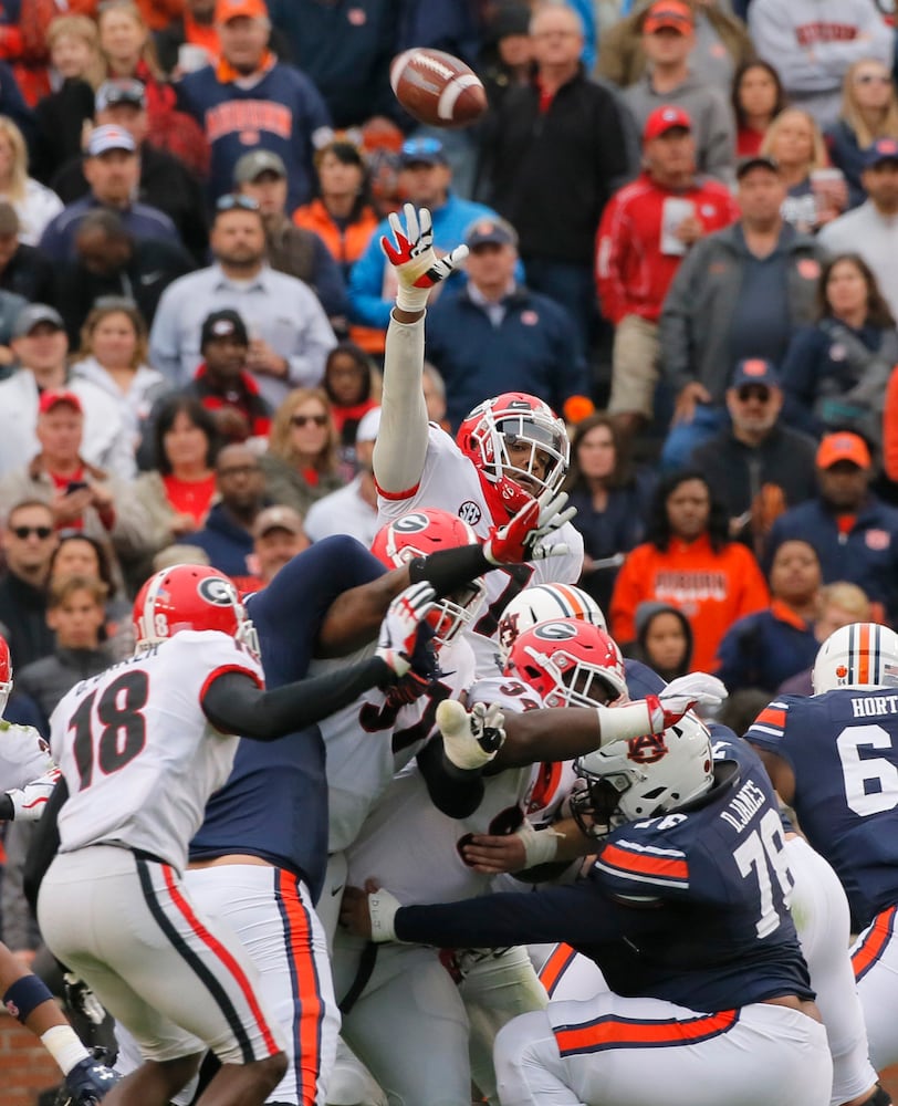 Photos: Bulldogs are crushed by Auburn