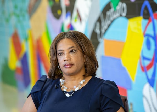 Vasanne Tinsley has served as interim superintendent of the DeKalb County School District as the school board has searched for a permanent leader. (Jenni Girtman for The Atlanta Journal-Constitution)