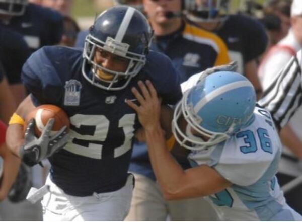 Raja Andrews is a former Georgia Southern football standout. (Credit: Savannah Morning News)