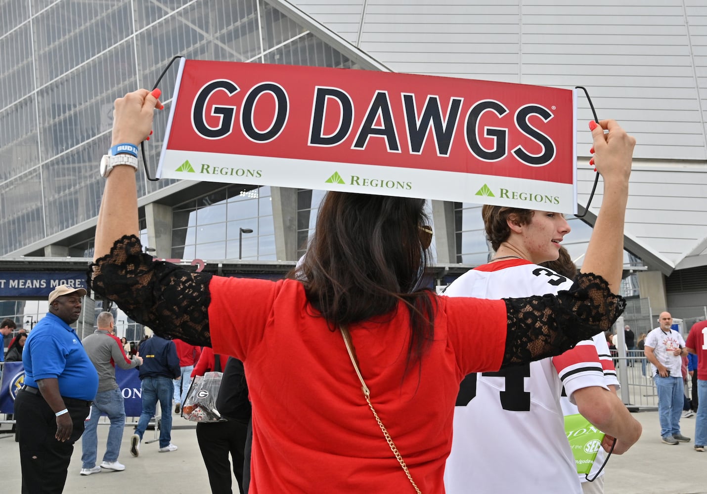 Georgia in SEC Championship photo