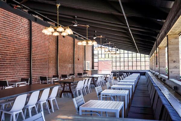 Chattahoochee Food Works has patio seating. (Courtesy of Ash Wilson)