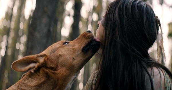 Hulu's "Prey" features an Atlanta shelter dog Coco trained to act and be a support for the character Naru, who hunts down an out-of-this-world foe in the 1700s, armed with primitive weapons and the help of family and friends. Coco plays Sarii, her canine companion. 20TH CENTURY