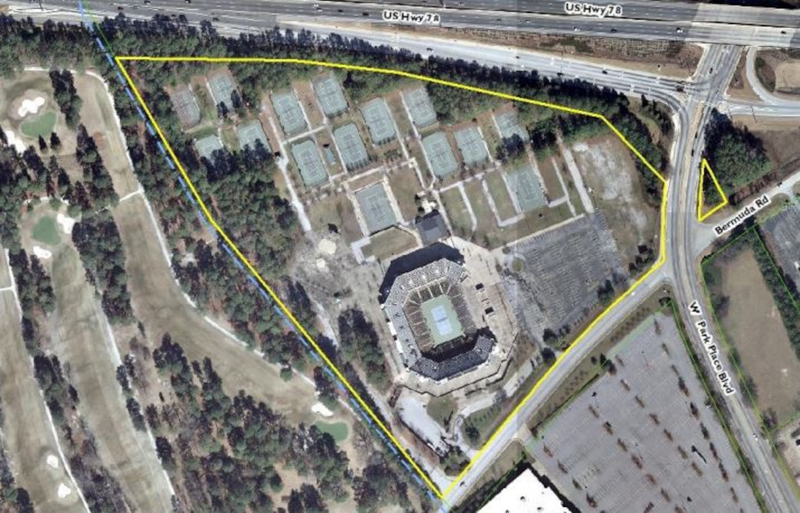 What Gwinnett's Olympic tennis venue looks like today