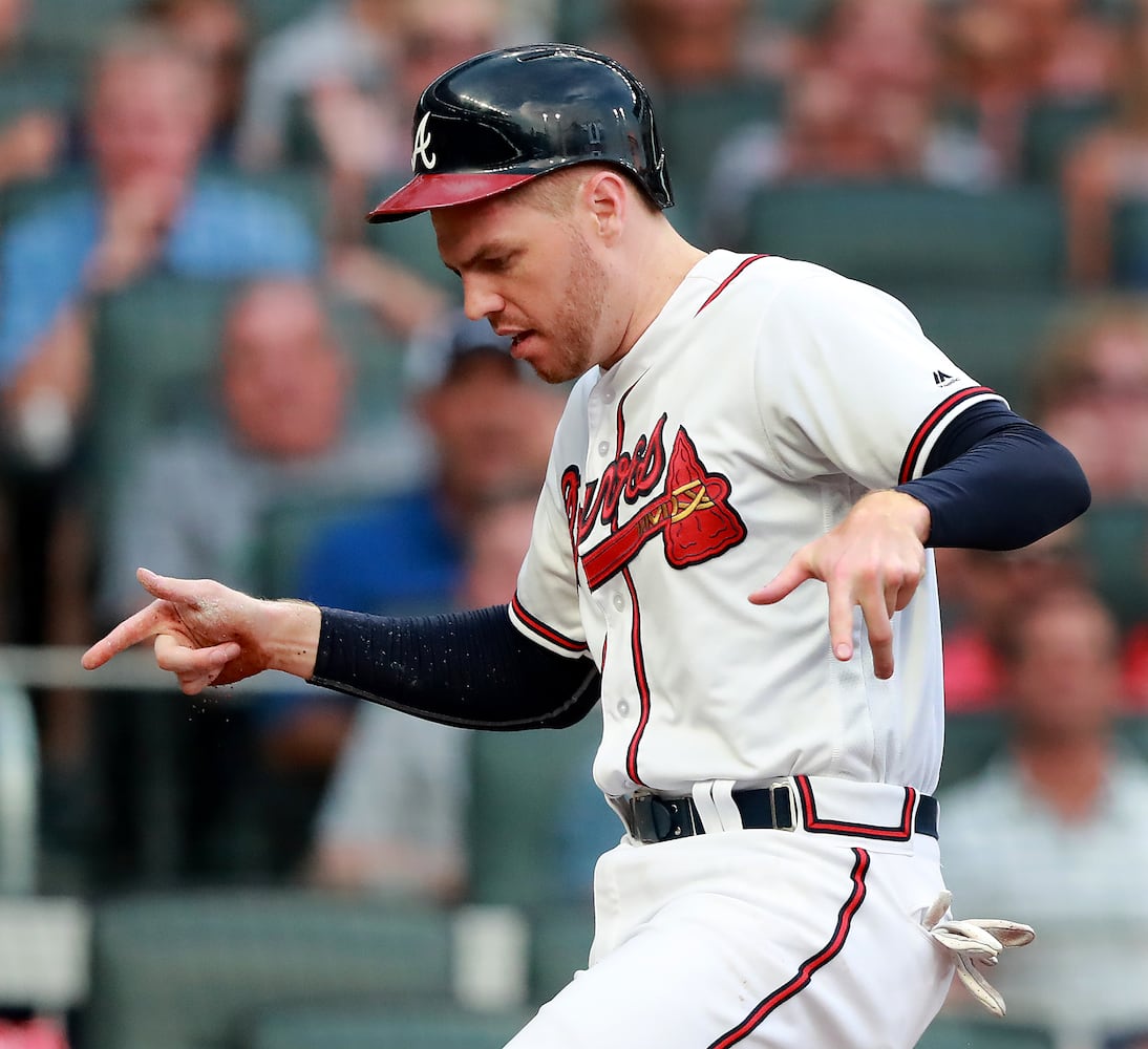 Photos: Braves seek to end skid against the Blue Jays