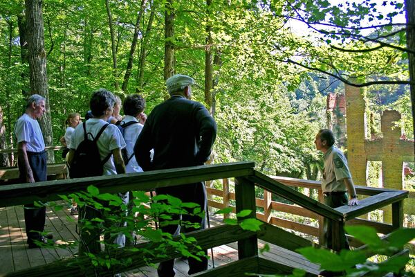 For now, visitors can look at the Sweetwater Creek/New Manchester Manufacturing Co. mill site from a distance, but they will be allowed to go inside again when the restoration work is complete. CONTRIBUTED BY GEORGIA DEPARTMENT OF NATURAL RESOURCES