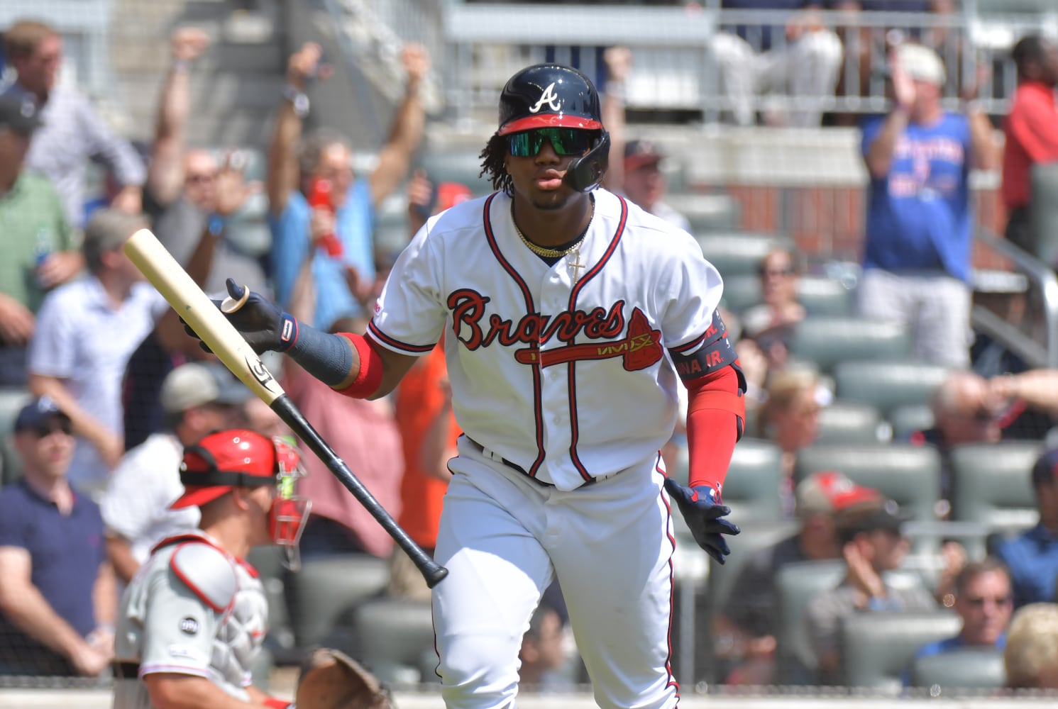 Photos: Afternoon baseball for Braves, Phillies at SunTrust Park