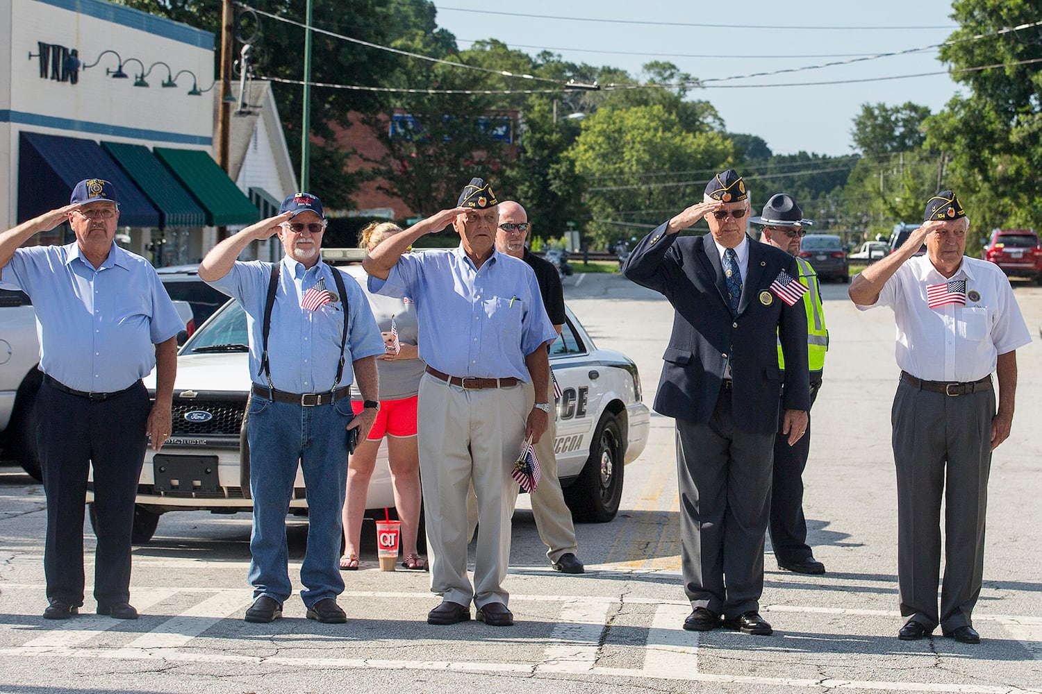 Photos: Toccoa honors return of Korean War veteran’s remains