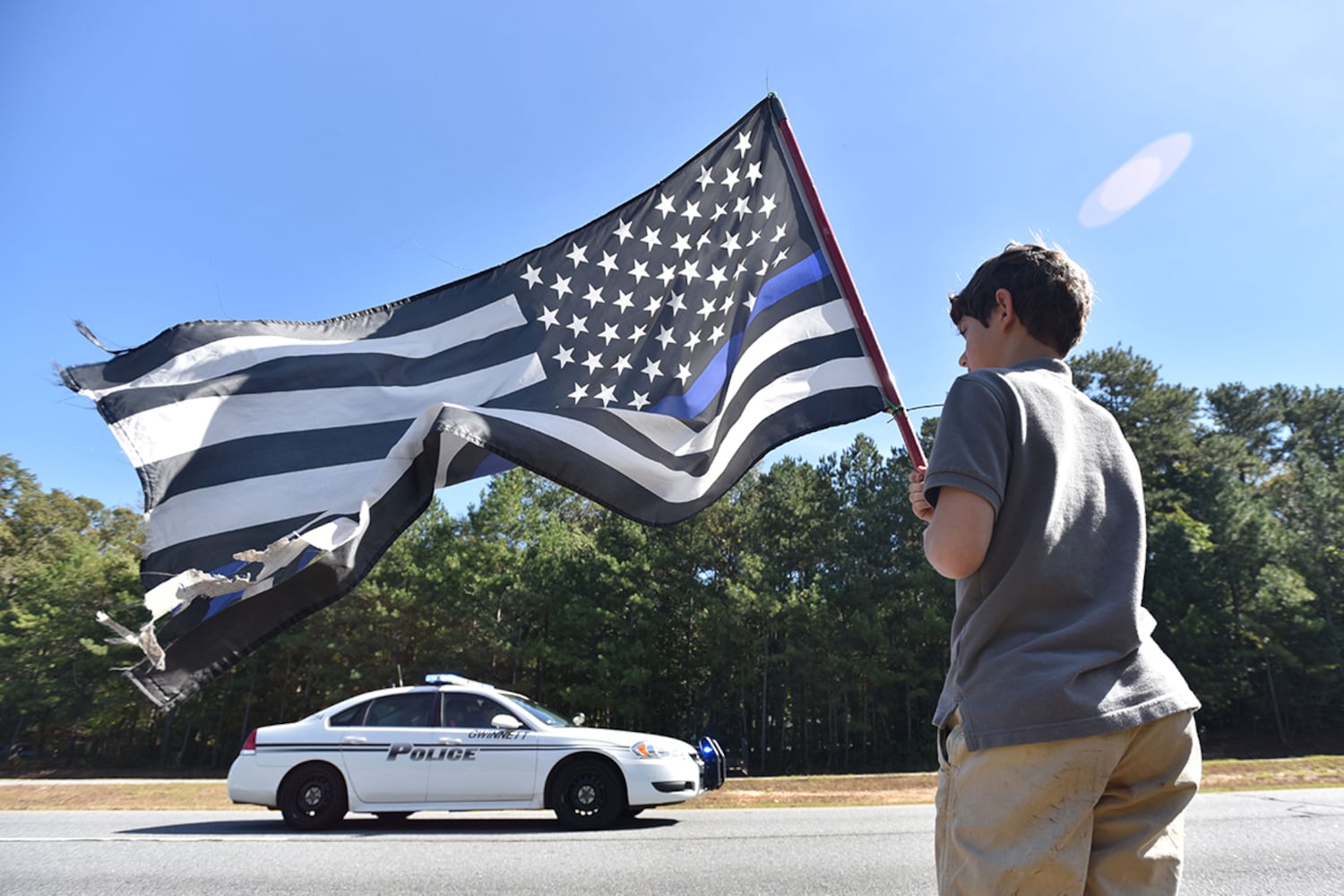 Photos: Gwinnett Officer Antwan Toney funeral procession