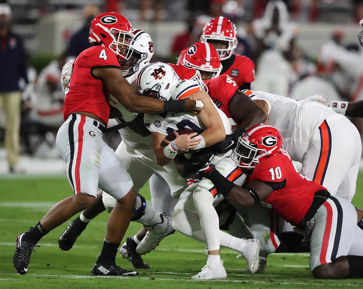 Georgia vs. Auburn - Oct. 3, 2020