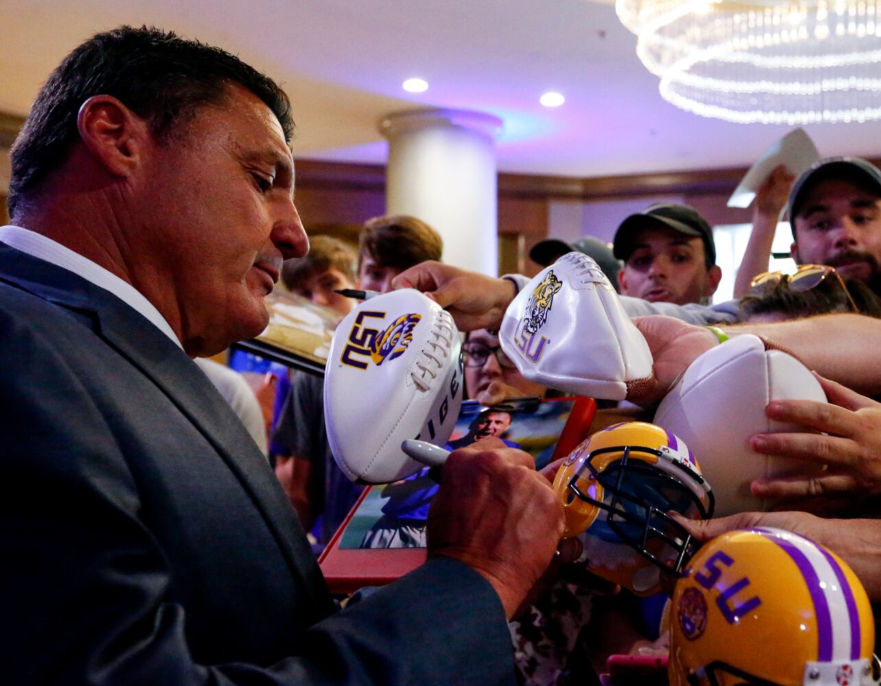 Photos: Faces from the opening of SEC Media Days