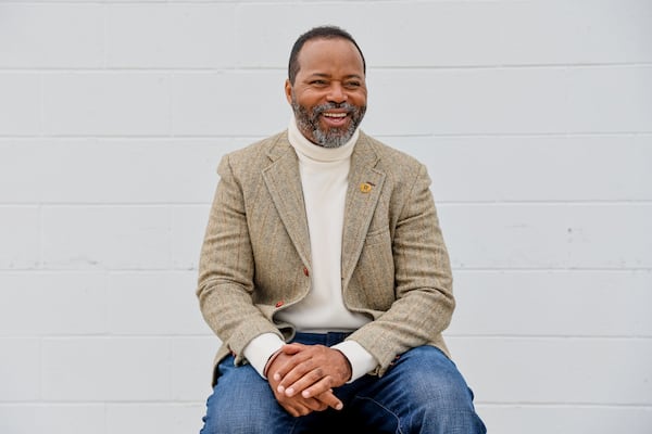 Army veteran Osborn Murray poses for a portrait in Atlanta on Wednesday, November 2, 2022. Murray now assist homeless and underserved throughout metro Atlanta through his organization, The Calalus Group.  (Arvin Temkar / arvin.temkar@ajc.com)