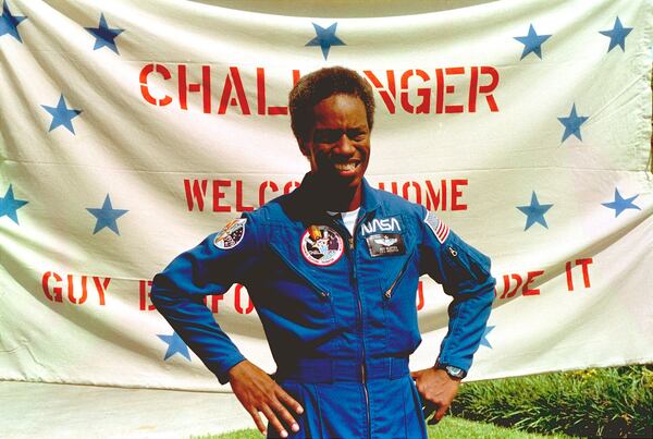 Guion Bluford Jr. was a mission specialist on space shuttle Challenger.