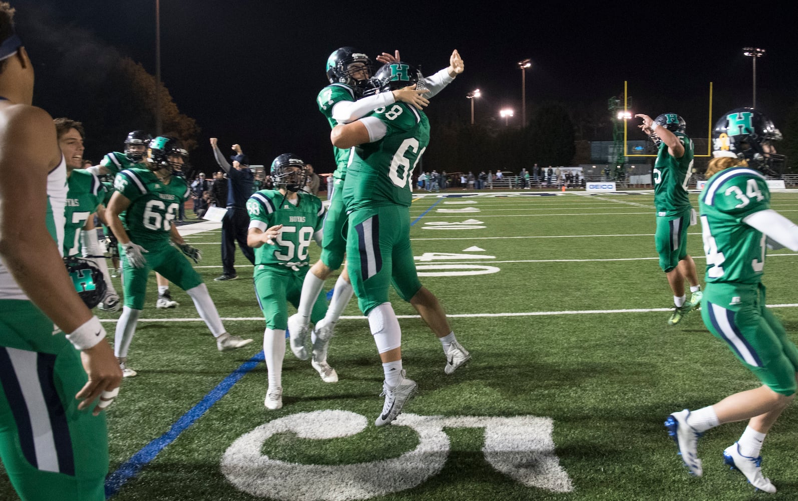 Photos: Georgia prize commitment Justin Fields injured in Harrison win