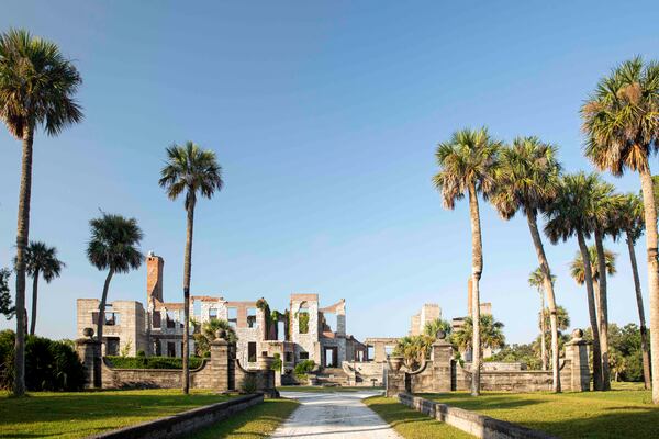 Ruins of the second Dungeness mansion have become an iconic symbol of Cumberland Island. 
Courtesy of Benjamin Galland