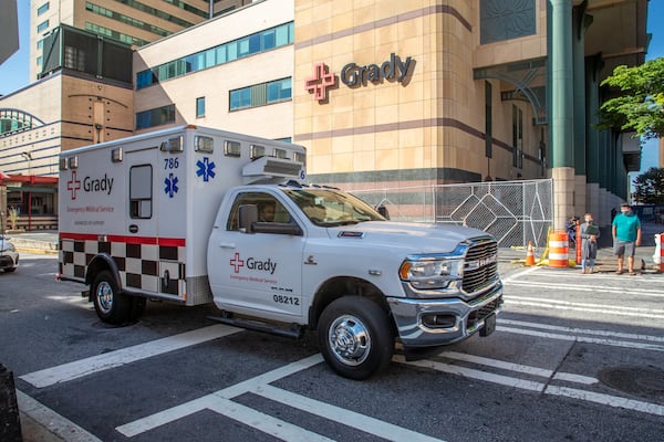 Grady Hospital officials say that much of the criticism over its ambulance response times is unwarranted. Still, they restructured their dispatch system to try to direct more personnel to life-threatening calls, including heart attacks and strokes. (Steve Schaefer / steve.schaefer@ajc.com)