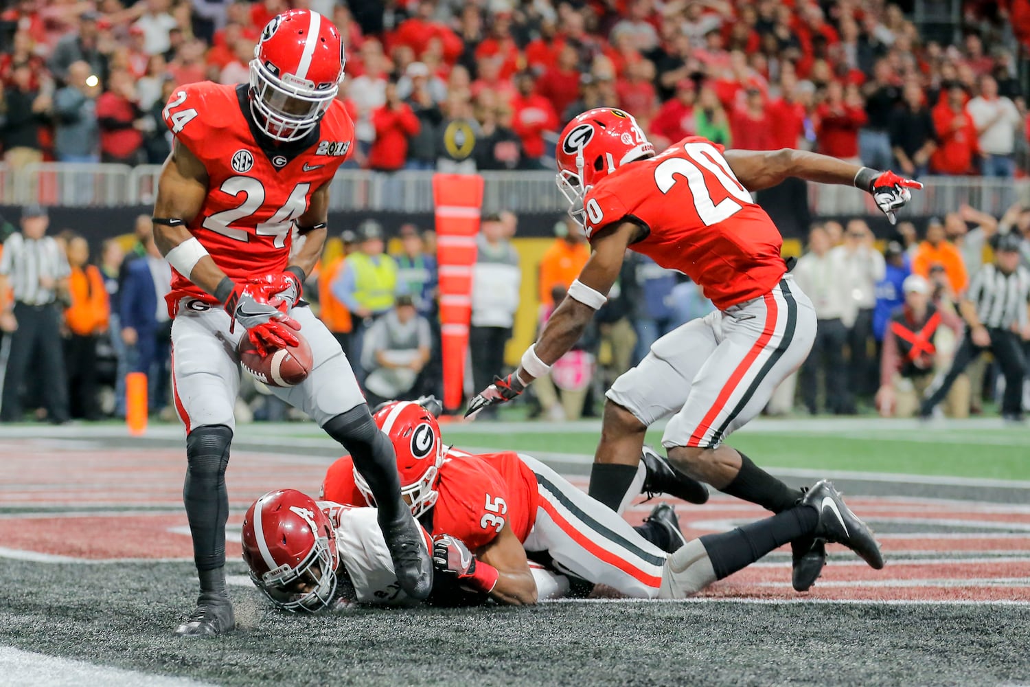 Photos: Bulldogs fall to Alabama in overtime