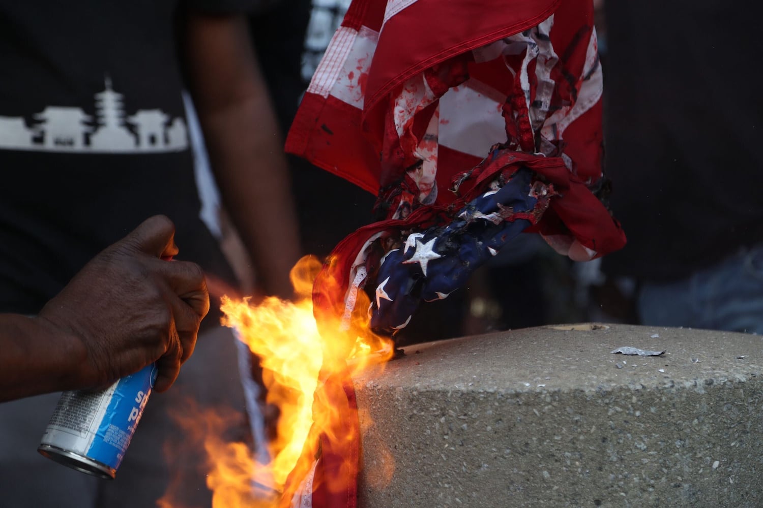 PHOTOS: Atlanta rally against police violence draws hundreds downtown