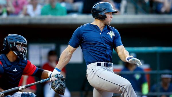 Tim Tebow is hittin .224 in Single-A.