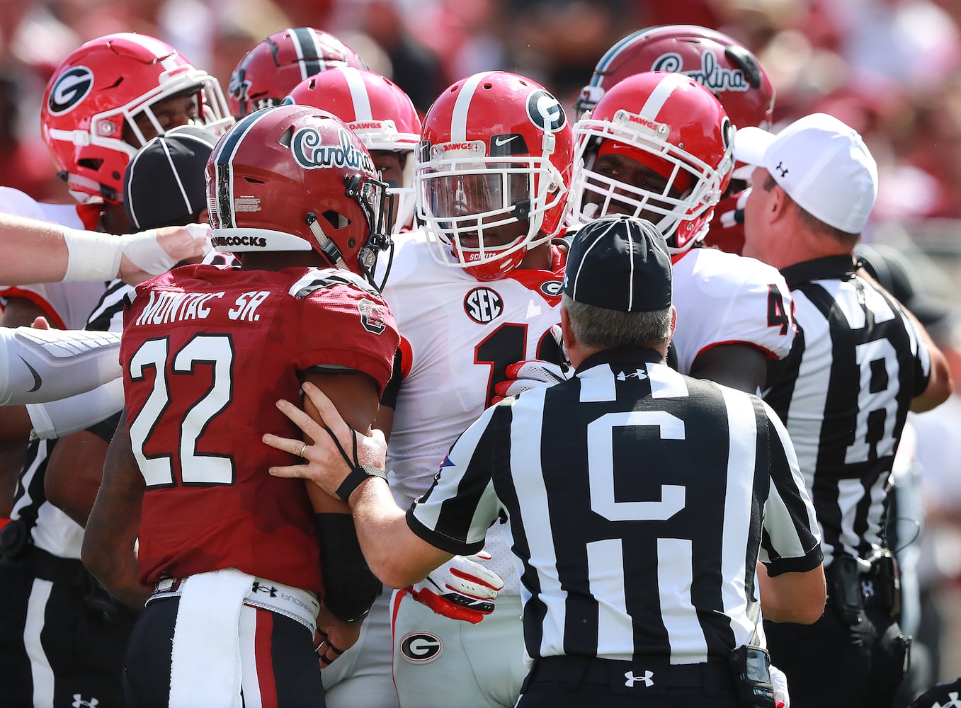 Photos: Bulldogs travel to South Carolina