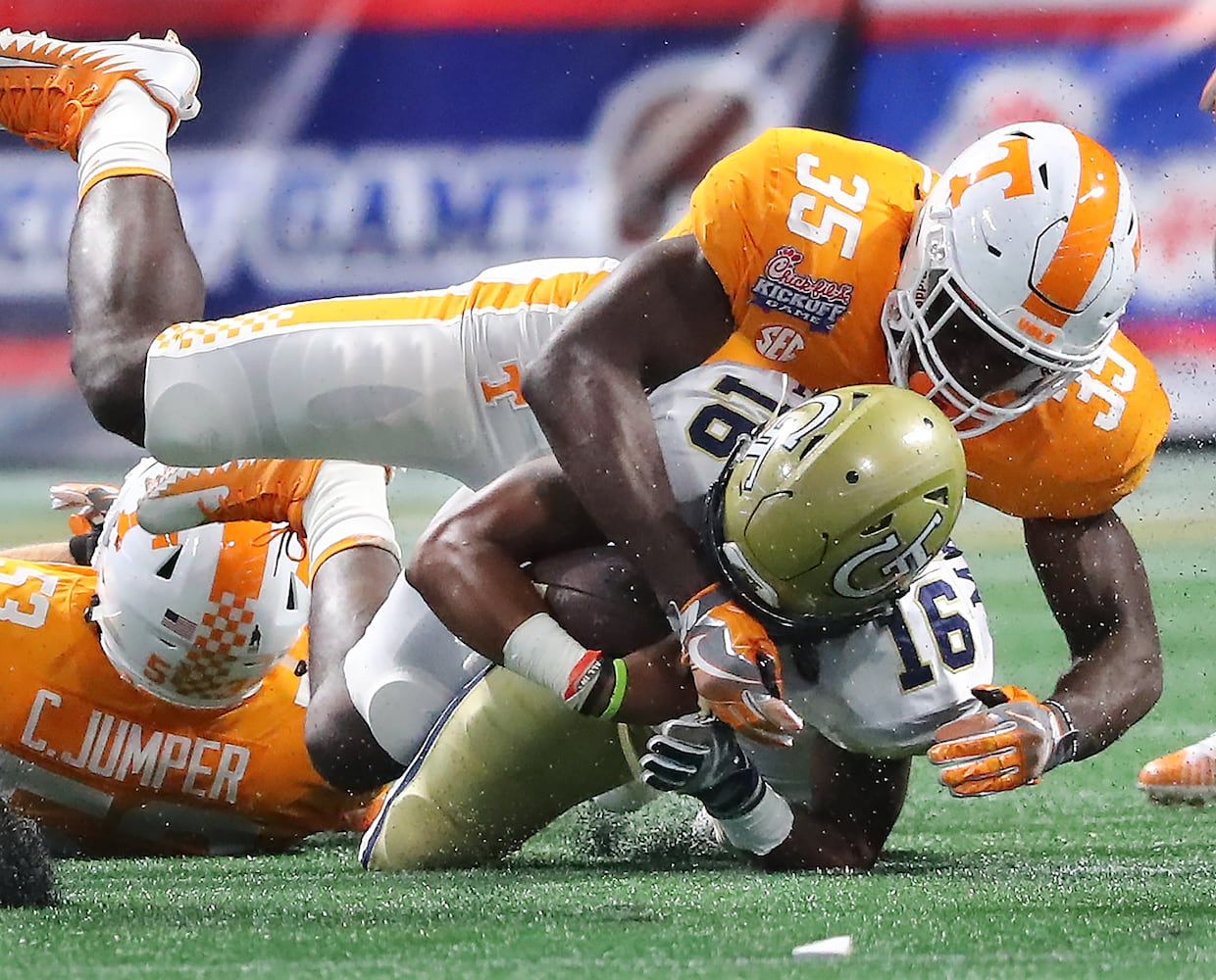 Photos: Georgia Tech vs. Tennessee in Chick-fil-A Kickoff game