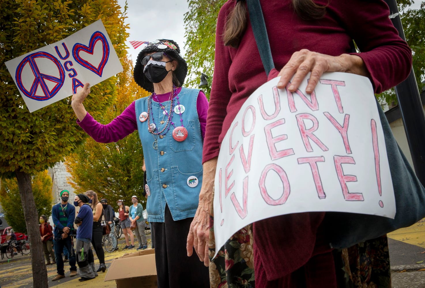 Photos: U.S. Protests over vote counting continues