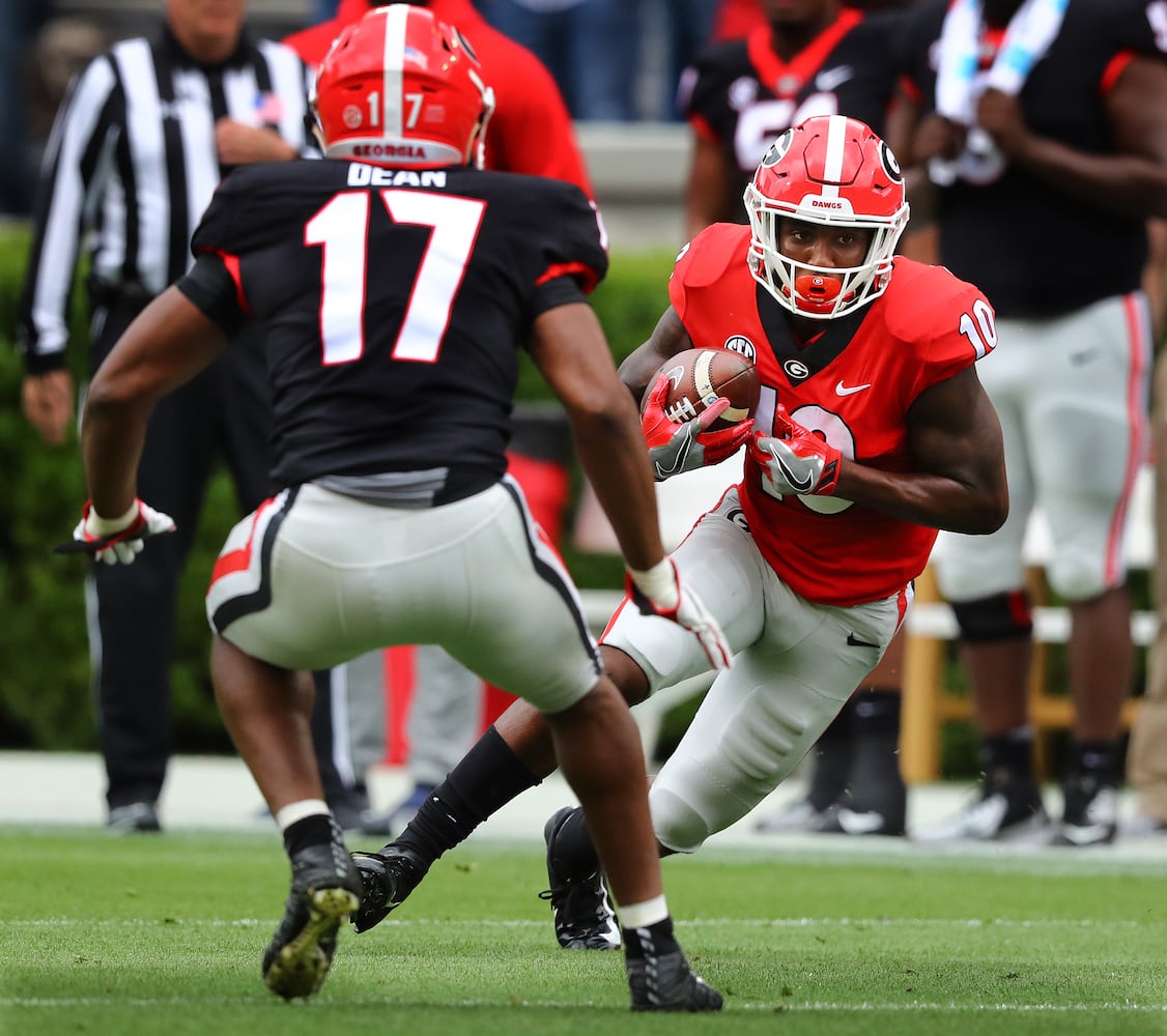 Photos: Bulldogs back on the field at G-Day scrimmage