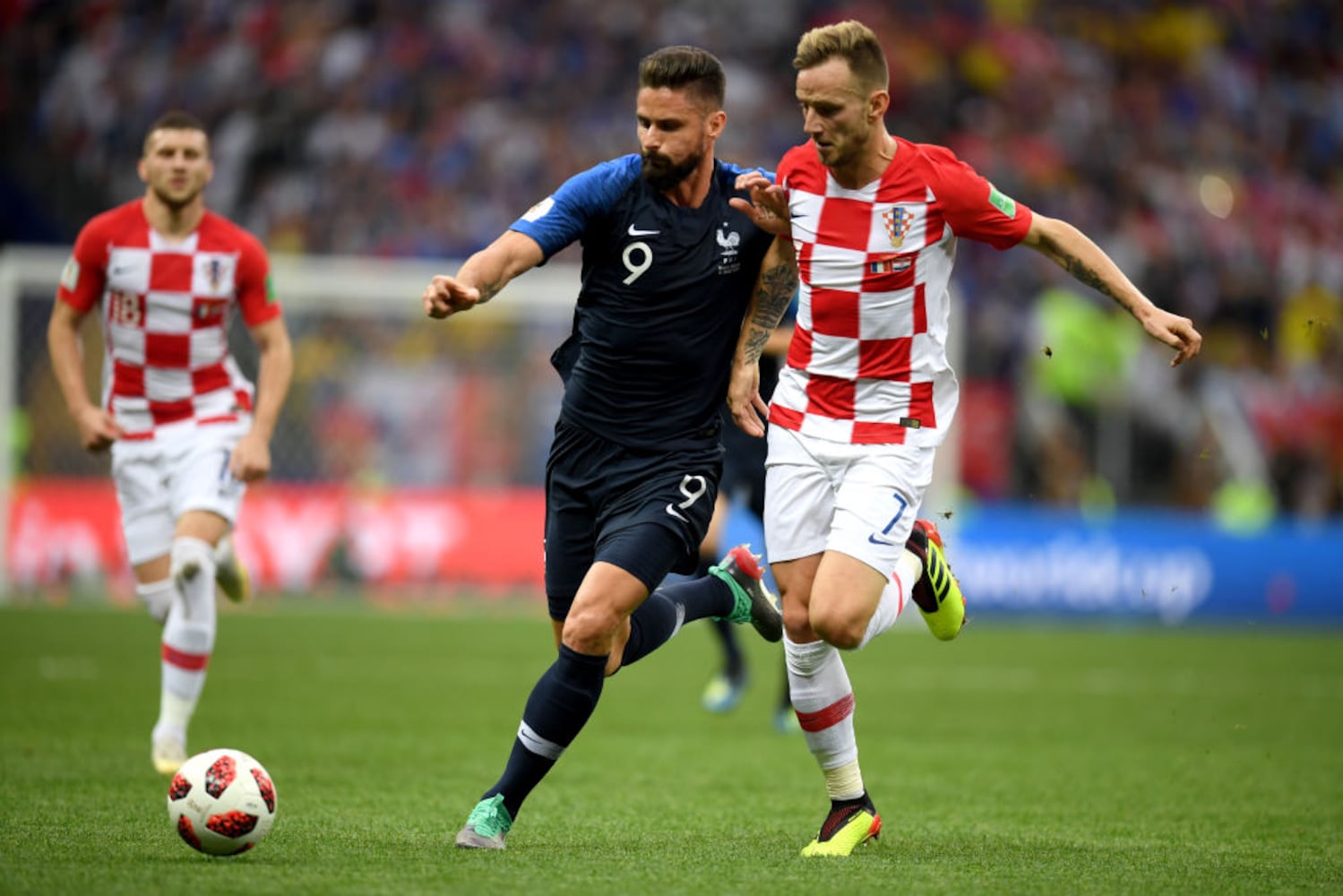 Photos: 2018 World Cup final -- France vs. Croatia