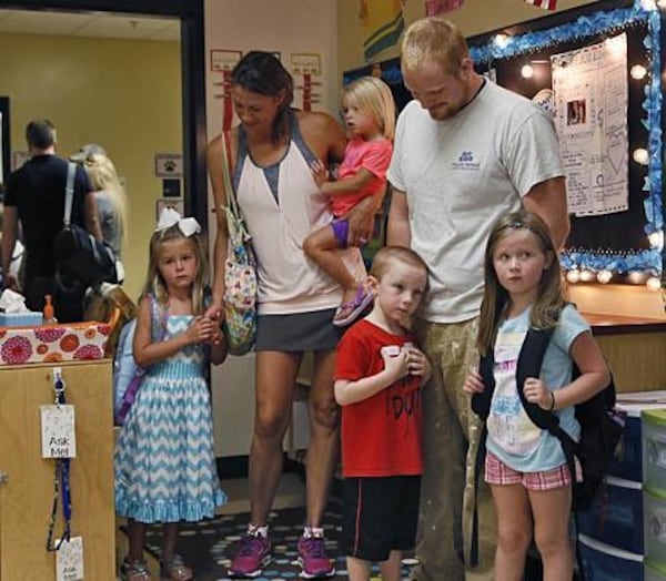 The first day of school can make children - and their parents - apprehensive.